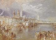 Joseph Mallord William Turner Rouen,looking up the Seine (mk31) oil painting picture wholesale